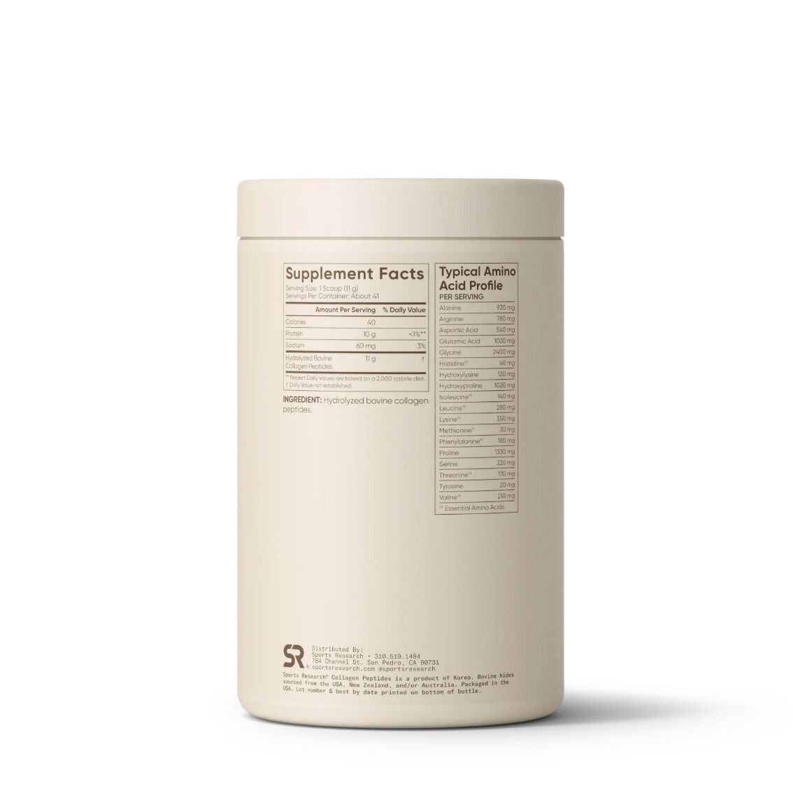 Collagen Peptides - Unflavored - 16 oz. (41 Servings)  | GNC